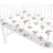 Baby Shop 60*120 cm pamut,gumis lepedő - Mackó álom kék