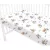 Baby Shop 60*120 cm pamut,gumis lepedő - Mackó álom kék