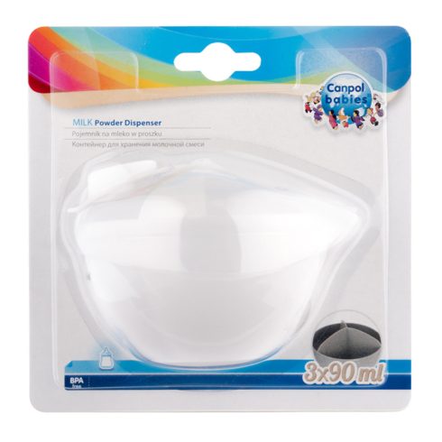 Canpol babies tápszer adagoló 3x90ml - fehér 