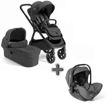   Joie Signature Finiti 3in1 babakocsi Ebony (i-Level Pro hordozóval)