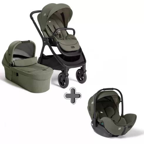 Joie Signature Finiti 3in1 babakocsi Evergreen (i-Level Pro hordozóval)