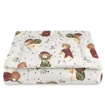 Baby Shop ágynemű huzat 90*120 cm - Maci a holdon