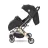 Lorelli Fiorano sport babakocsi + lábzsák - Black-klón