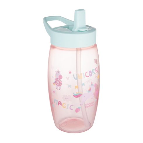 Canpol babies Sport kulacs, lecsukható ivőcsőrrel 400ml - Unicorn