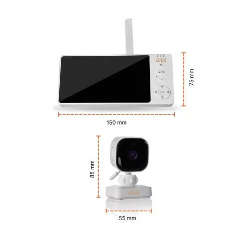 Zopa Home & Car 3in1 kamerás babaőrző