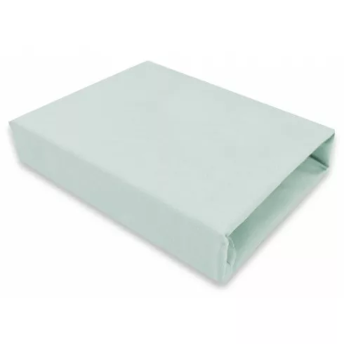 Baby Shop pamut,gumis lepedő 70*140 cm - menta