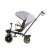 Chipolino Max Sport tricikli kupolával - Ash Grey -klón