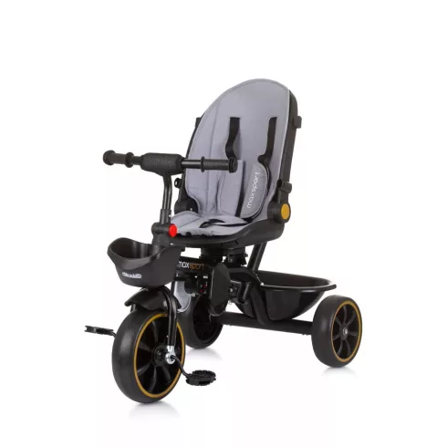 Chipolino Max Sport tricikli kupolával - Ash Grey -klón
