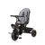 Chipolino Max Sport tricikli kupolával - Ash Grey -klón