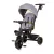 Chipolino Max Sport tricikli kupolával - Ash Grey -klón