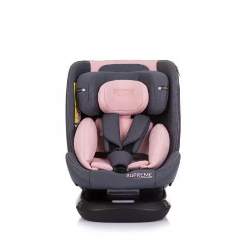Chipolino Supreme autósülés Isofix 40-150cm - Flamingo 