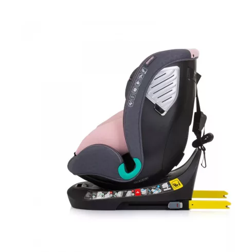 Chipolino Supreme autósülés Isofix 40-150cm - Flamingo 