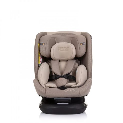Chipolino Supreme autósülés Isofix 40-150cm - Macadamia 