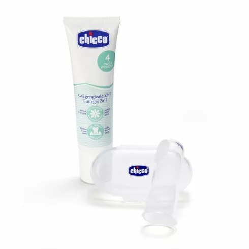 Chicco Oral Gel Set - ínyzselé fogzás gél szett 30 ml