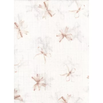 Mintás textil pelenka 1db-os - Bézs masni