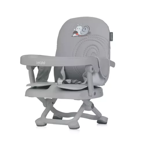 Chipolino Lollipop hordozható székmagasító etetőszék - Ash grey 