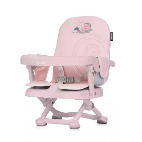 Chipolino Lollipop hordozható székmagasító etetőszék - Flamingo