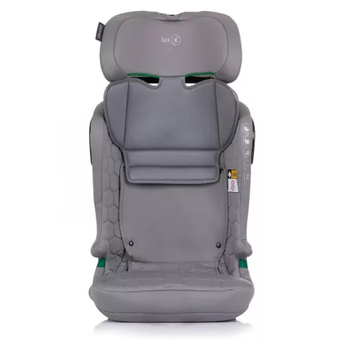 Chipolino Lux X autósülés Isofix 76-150cm - Granite