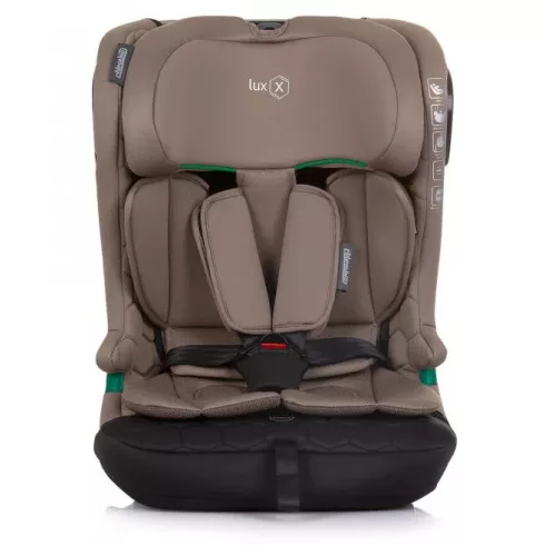 Chipolino Lux X autósülés Isofix 76-150cm - Macadamia 