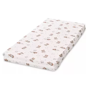 Lorelli szivacs matrac 90x42x6 cm - Bear and Pillow Beige