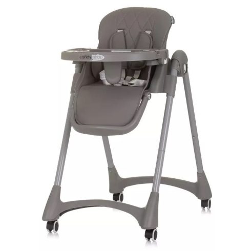 Chipolino Candy Shop multifunkciós etetőszék - Granite 