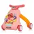 Chipolino Plane zenélő járássegítő - Pink
