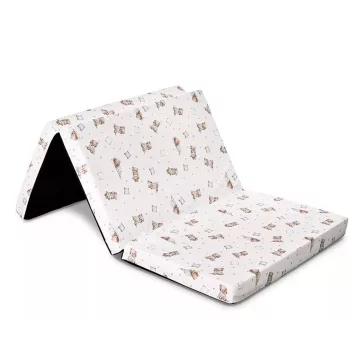   Lorelli összehajtható matrac 60x120x5 - Bear And Pillow Beige 