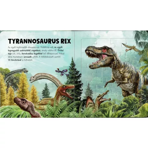 Szuper puzzle - Dinoszauruszok