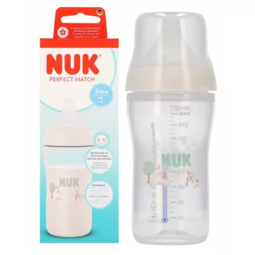   NUK Perfect Match Temperature Control cumisüveg 260 ml 3+hó - Bárány