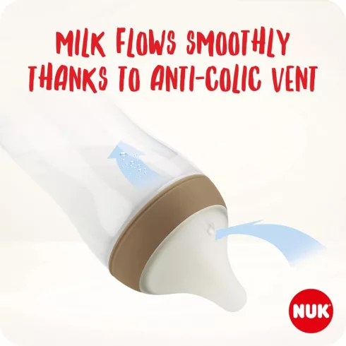 NUK Perfect Match Temperature Control cumisüveg 260 ml 3+hó - Bárány