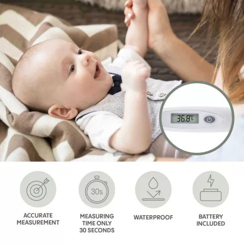 Zopa digitális lázmérő - flexibilis 30mp - panda