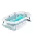   Chipolino Isla összecsukható kád hálós babatartóval 81 cm - Blue