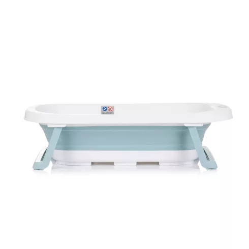 Chipolino Isla összecsukható kád hálós babatartóval 81 cm - Blue