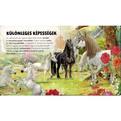 Szuper puzzle - Unikornisok 