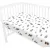 Baby Shop 60*120 cm pamut,gumis lepedő - kék maci