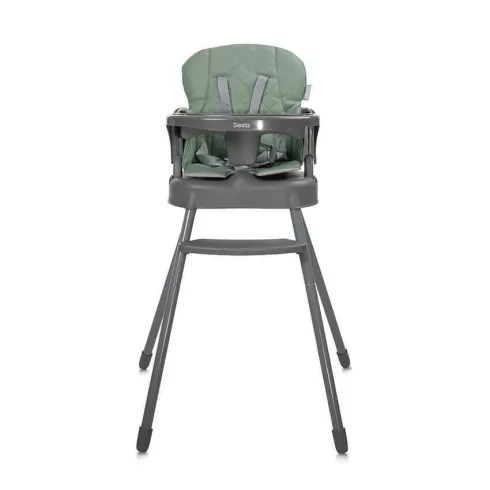 Lorelli Siesta 3az1-ben fix etetőszék - Green Leather 