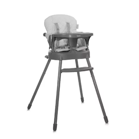 Lorelli Siesta 3az1-ben fix etetőszék - Grey Leather