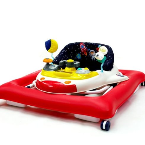 Asalvo Bébikomp Space világűr - zenés játéktálcával Red