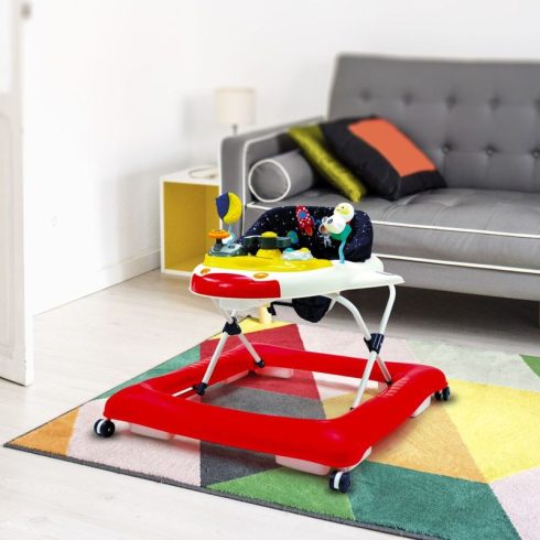 Asalvo Bébikomp Space világűr - zenés játéktálcával Red