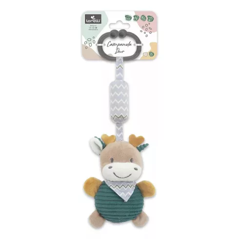 Lorelli Toys Campanula plüss babakocsi játék - Szarvas 