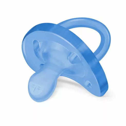 Chicco Physio Soft cumi 6-16 hó puha szilikon - kék