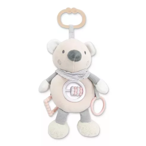 Lorelli Toys plüss csörgőjáték - Bézs Maci 