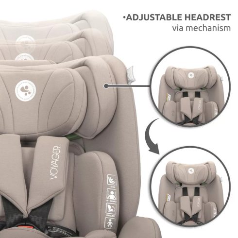Lorelli Voyager i-Size autósülés 40-150cm + nyakpárna - Green 