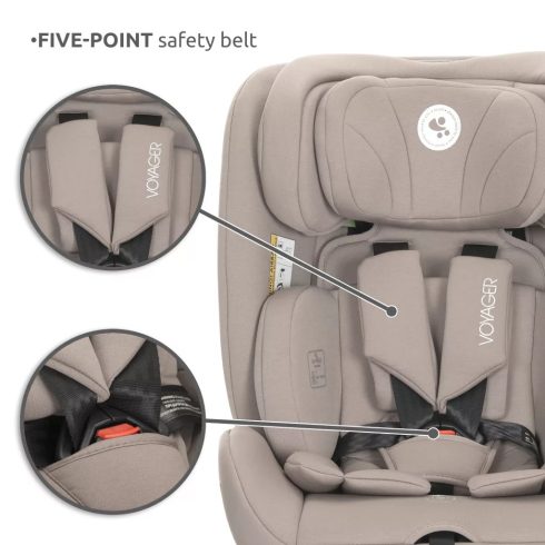 Lorelli Voyager i-Size autósülés 40-150cm + nyakpárna - Green 