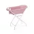 Lorelli kád leeresztő dugóval, babatartóval 88 cm + kádállvány - Nordic Pink