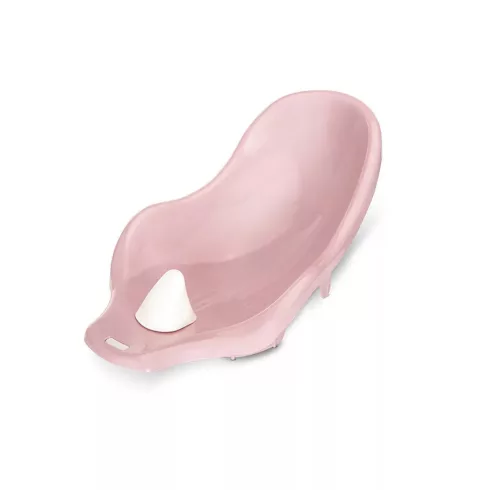 Lorelli kád leeresztő dugóval, babatartóval 88 cm + kádállvány - Nordic Pink