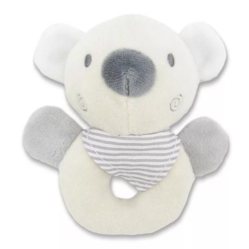 Lorelli Toys Plüss csörgő karika - Bézs Maci 