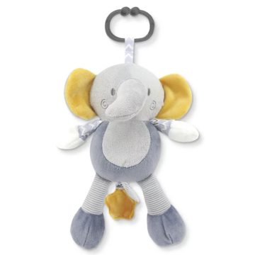 Lorelli Toys plüss zenélő játék - Szürke Elefánt