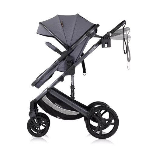 Chipolino Amore 3:1 babakocsi mózessé alakítható sportrésszel - Cloud grey 