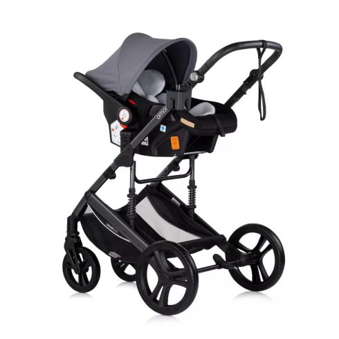 Chipolino Amore 3:1 babakocsi mózessé alakítható sportrésszel - Cloud grey 